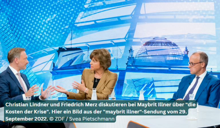 "maybrit Illner" Heute Abend: Wem Hilft Der Doppelwumms? - Recht & Politik