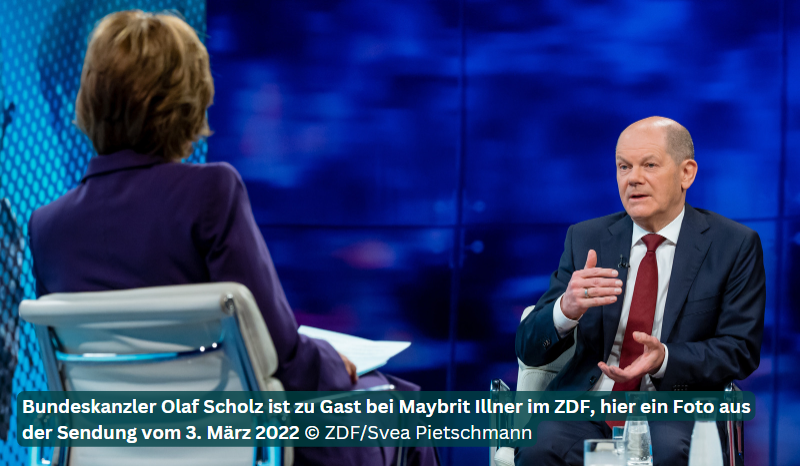 1 Jahr Ukraine-Krieg: Bundeskanzler Olaf Scholz Heute Abend Bei ...