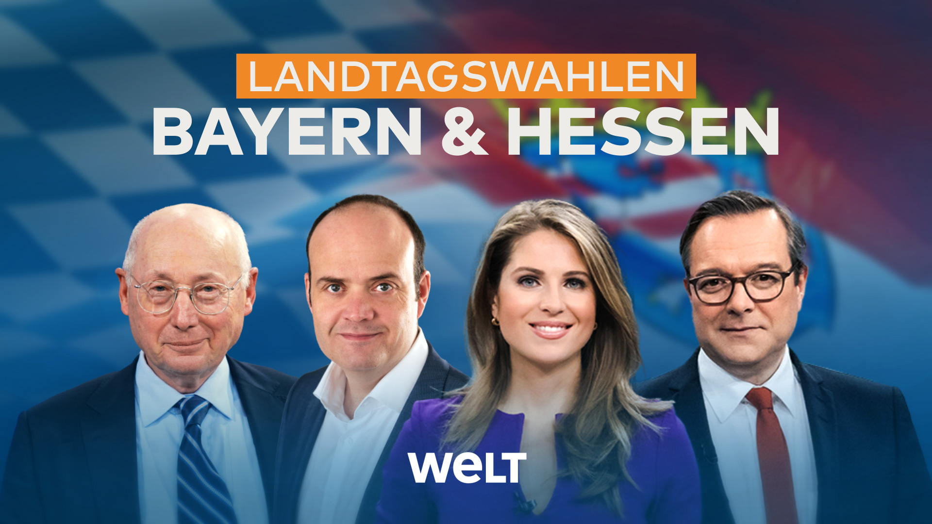 WELT TV Zu Den Landtagswahlen In Bayern Und Hessen Am Sonntag, 8 ...